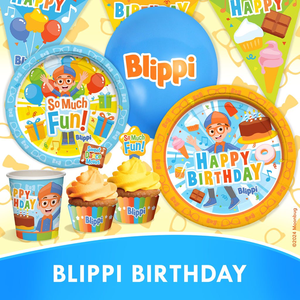 Blippi Birthday Party Supplies