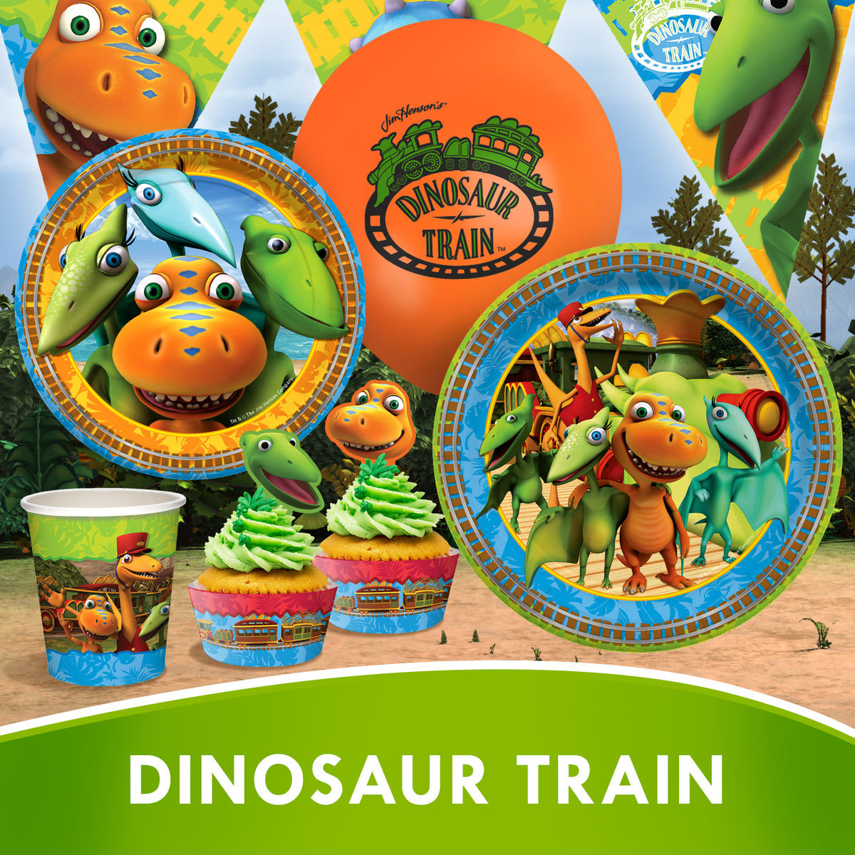 Dinosaur Train Party Supplies – Treasures Gifted