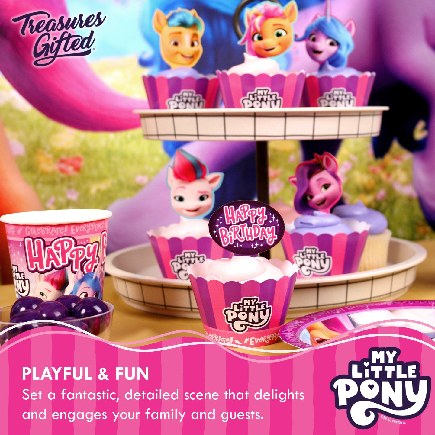 My Little Pony Cupcake Toppers & My Little Pony Cupcake Wrappers ...