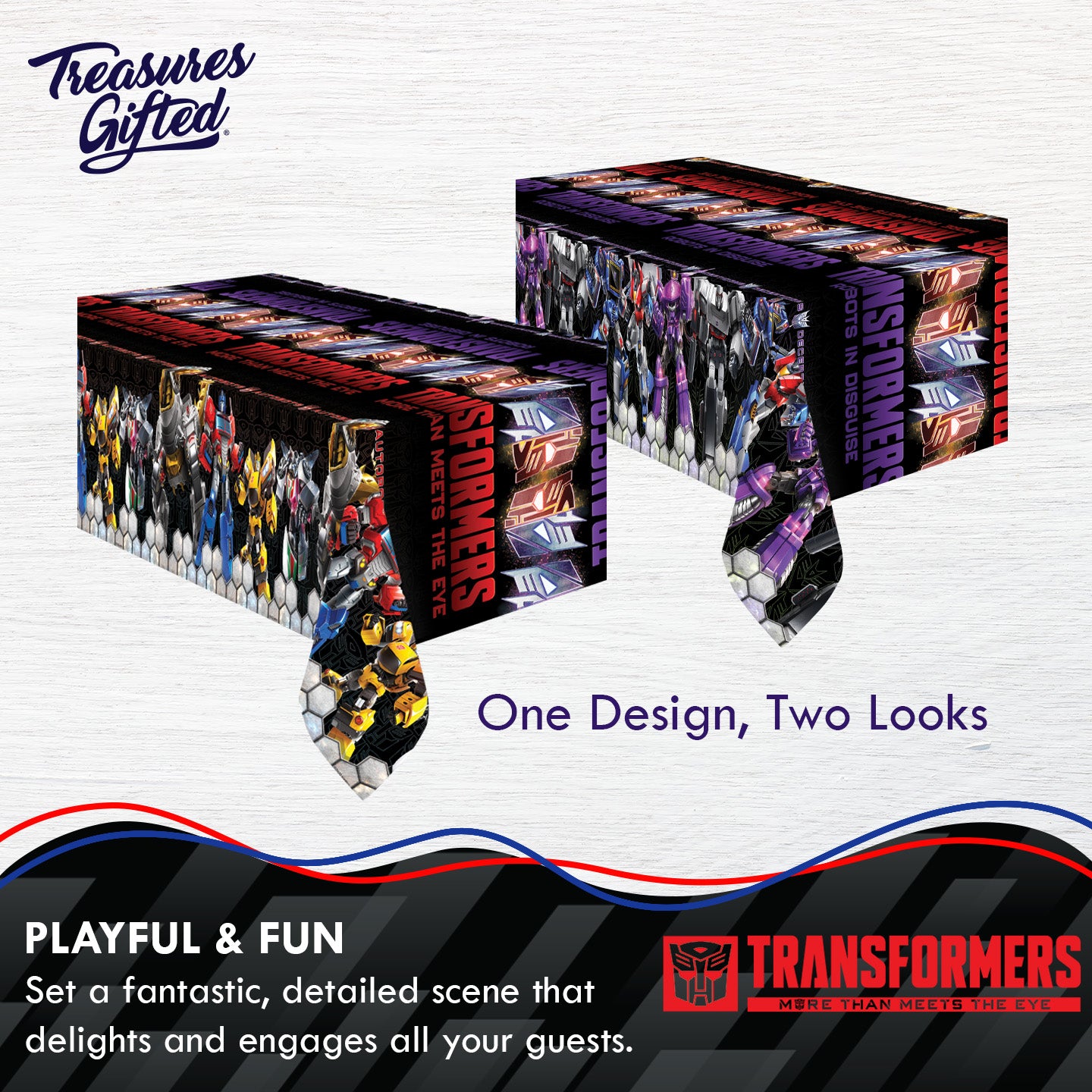 Transformers Banner & Transformers Pennants Kit – Treasures Gifted
