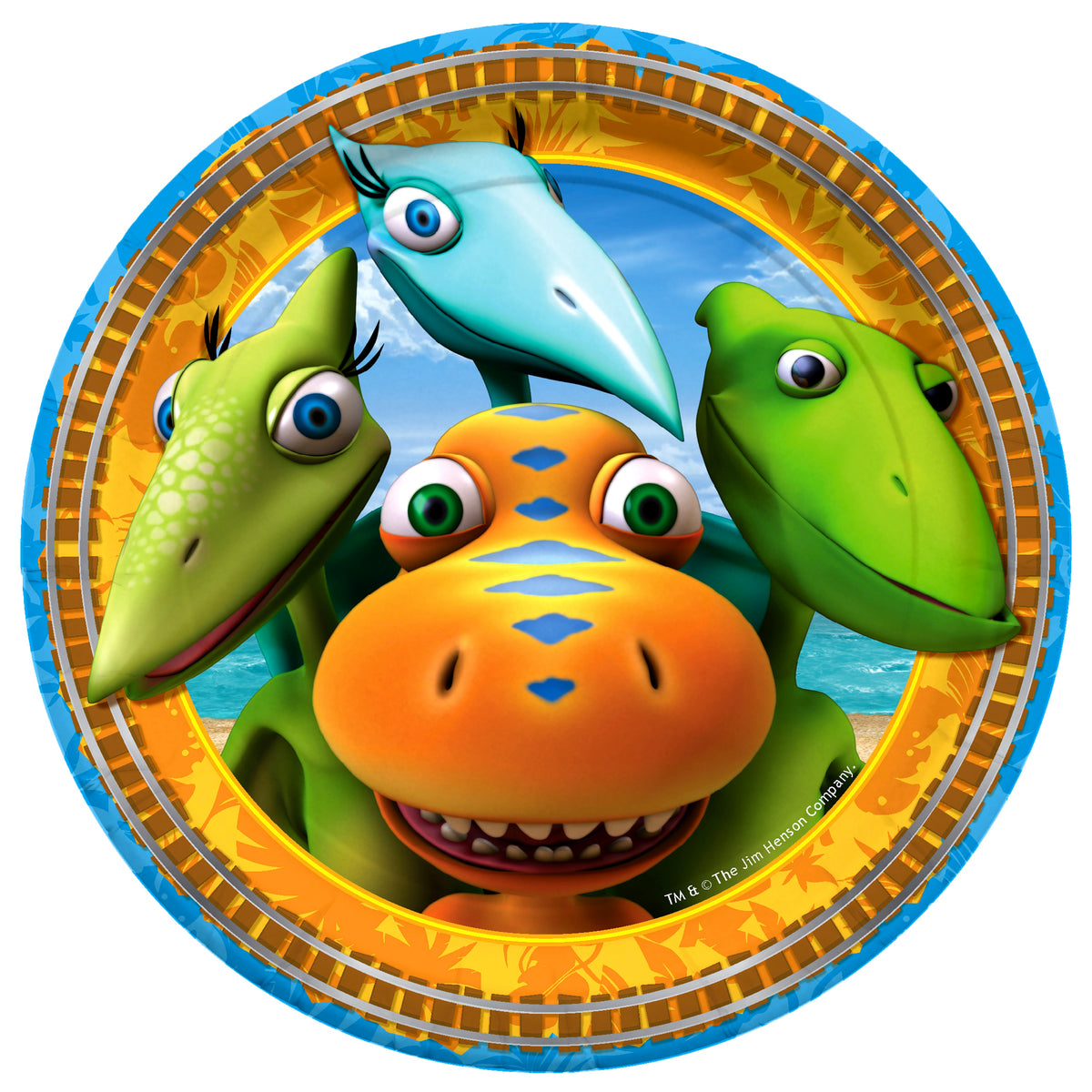 Dinosaur Train Plates 7in - Dinosaur Train Party Supplies – Treasures ...
