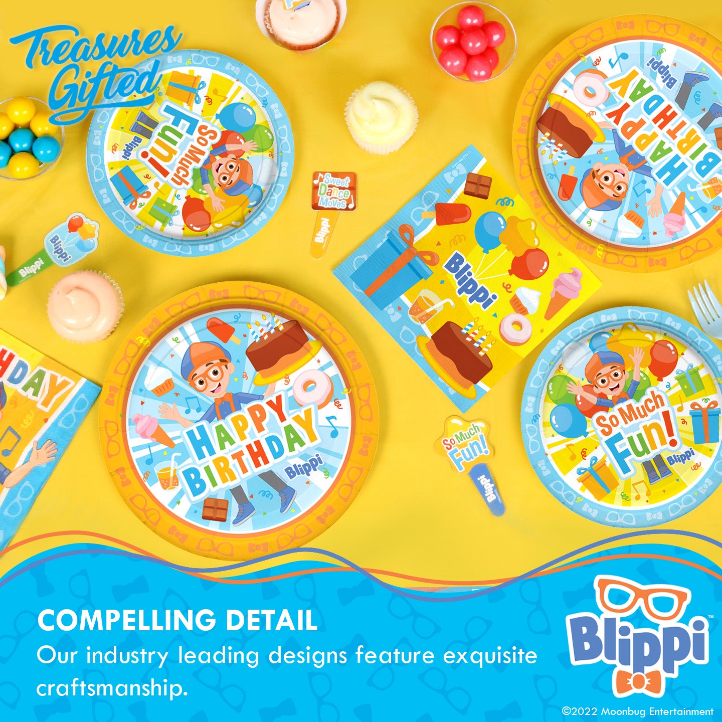 Treasures Gifted Officially Licensed Blippi Paper Cups 8ct - 9oz Blippi Cups  for Kids - Blippi Birthday Party Cups - Blippi Party Supplies - Blippi  Birthday Party Supplies - Blippi Decor - Yahoo Shopping