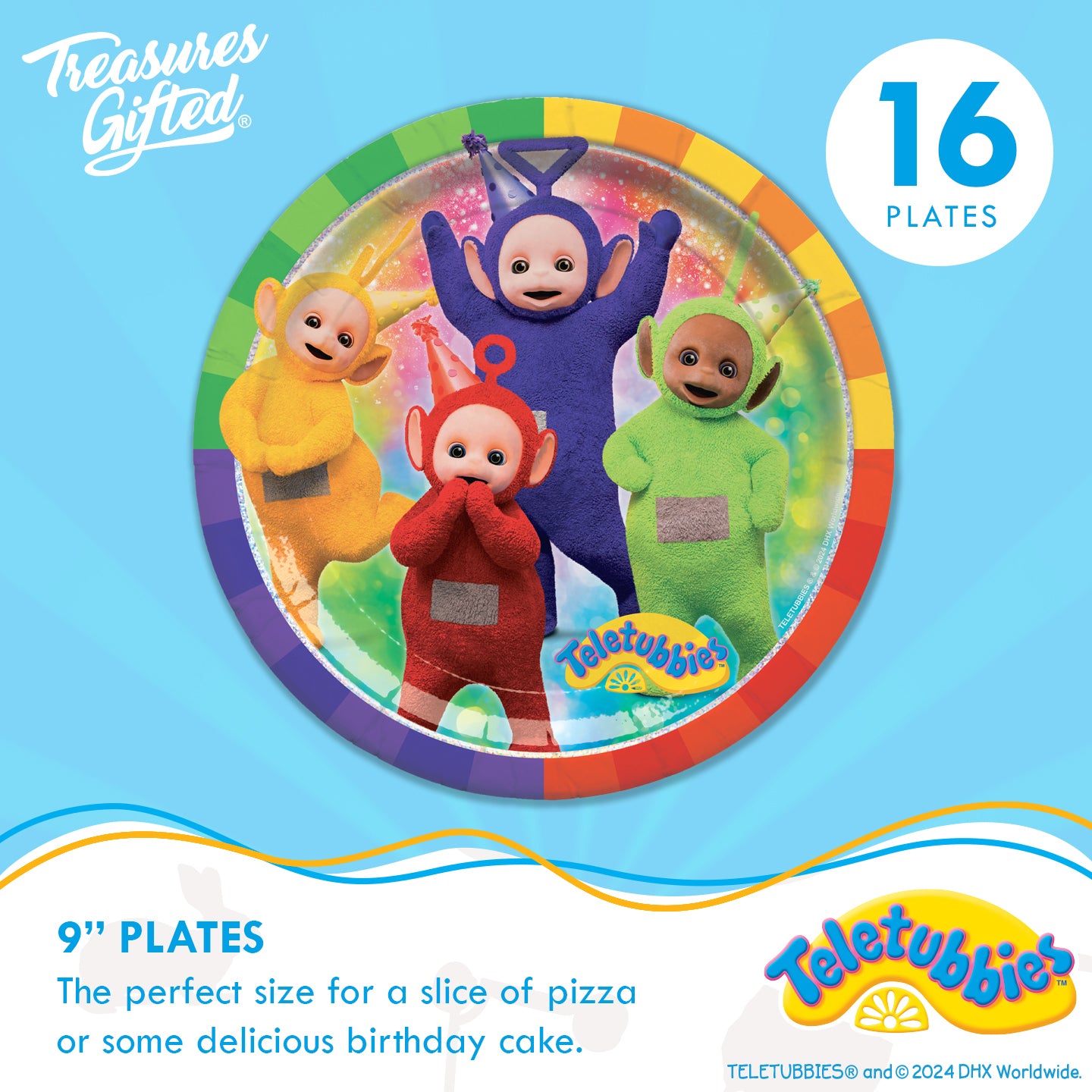 Teletubbies Party Decorations Tableware Deluxe Set for 16 Guests ...