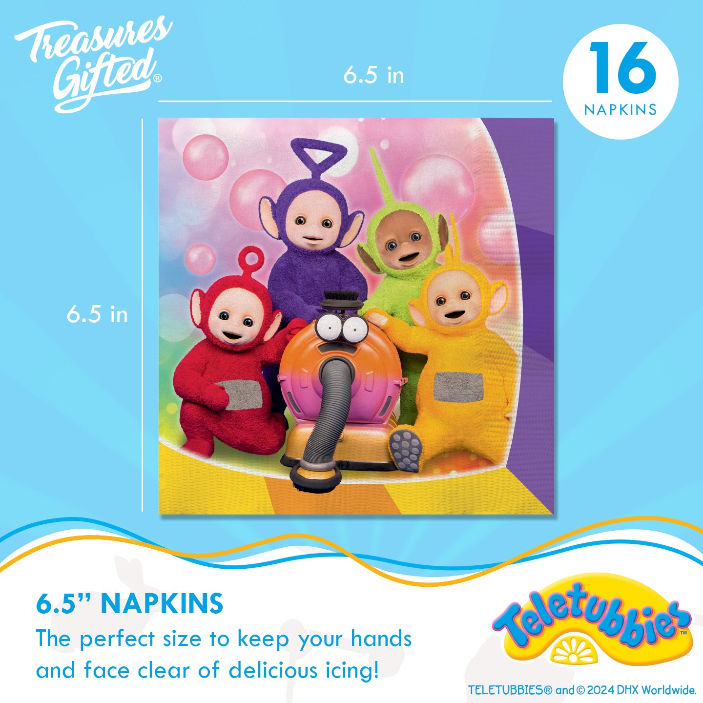 Teletubbies Party Decorations Tableware Deluxe Set for 16 Guests ...
