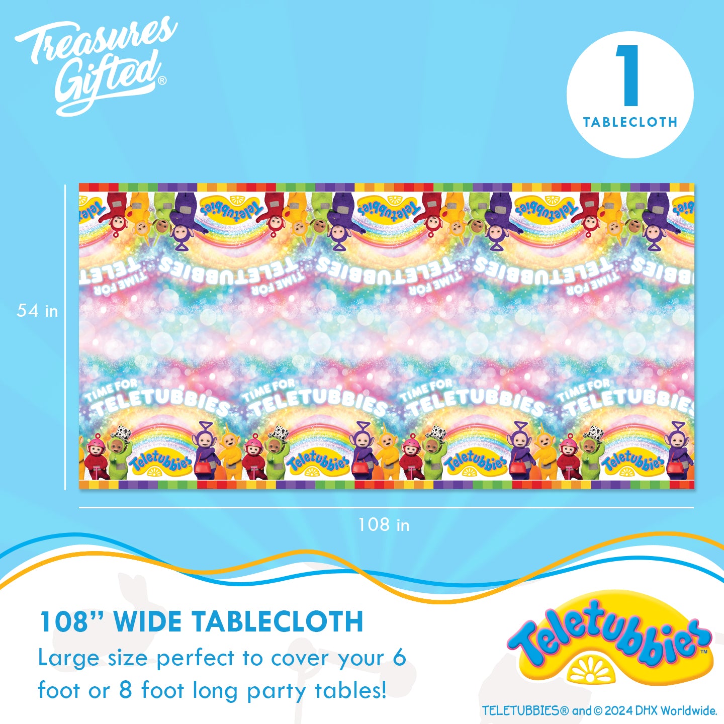 Teletubbies Party Decorations Tableware Deluxe Set for 16 Guests ...